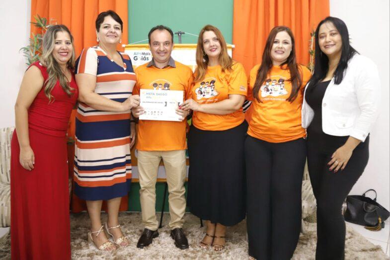 VALPARAÍSO DE GOIÁS PARTICIPA DA APRESENTAÇÃO DOS RESULTADOS DO PROGRAMA SAEGO ALFA MAIS GOIÁS