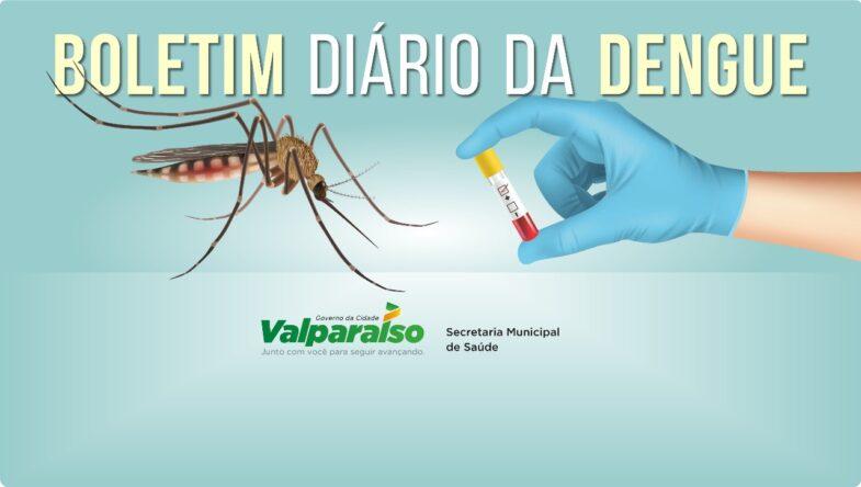 BOLETIM DIÁRIO DA DENGUE EM VALPARAÍSO DE GOIÁS