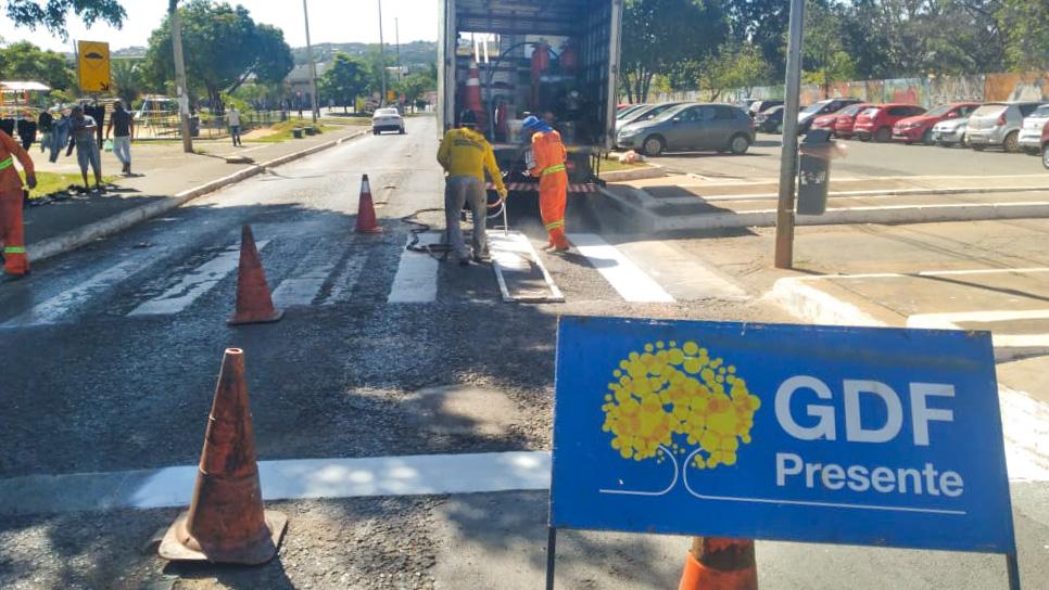 Faixa de pedestre será patrimônio imaterial do DF