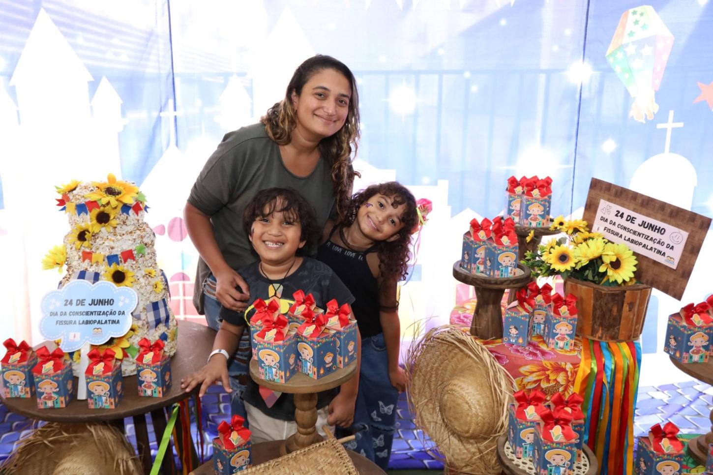 Hran celebra dia de conscientização sobre fissura labiopalatina com festa junina para pacientes