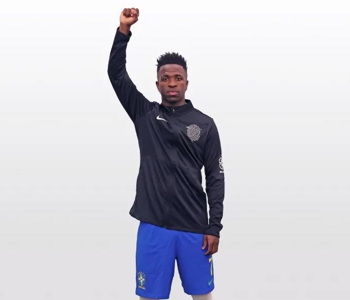 Presidente da CBF diz que mais um passo foi dado com a condenação dos agressores de Vinicius Jr