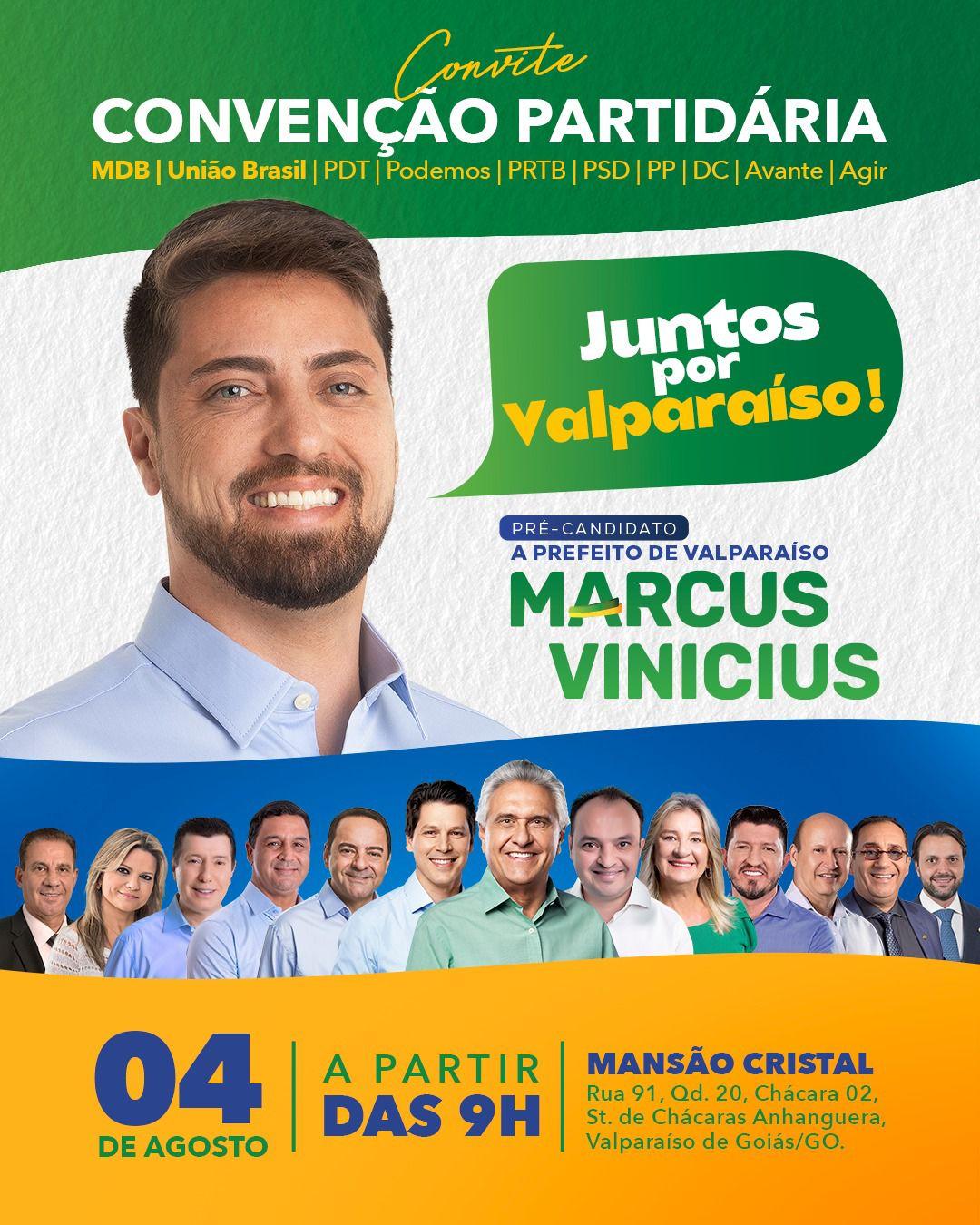 Anúncio da Convenção Partidária: Um Futuro Promissor para Valparaíso de Goiás