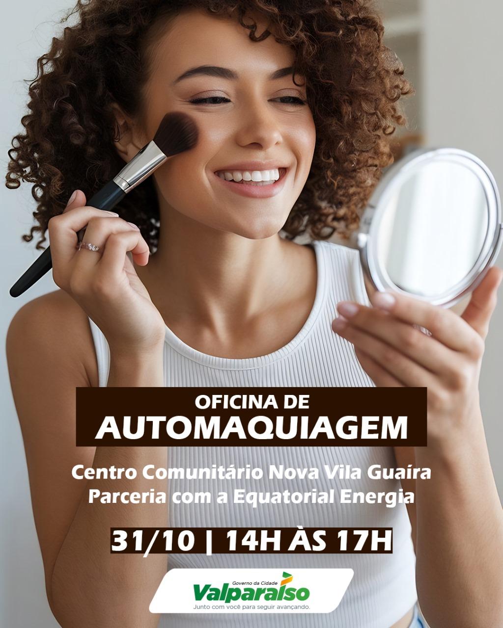Curso de Automaquiagem em Valparaíso de Goiás