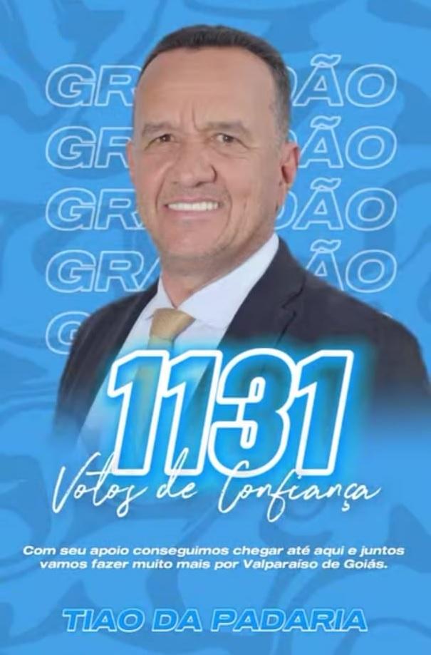 Tião da Padaria: A Reeleição que Fortalece Valparaíso de Goiás