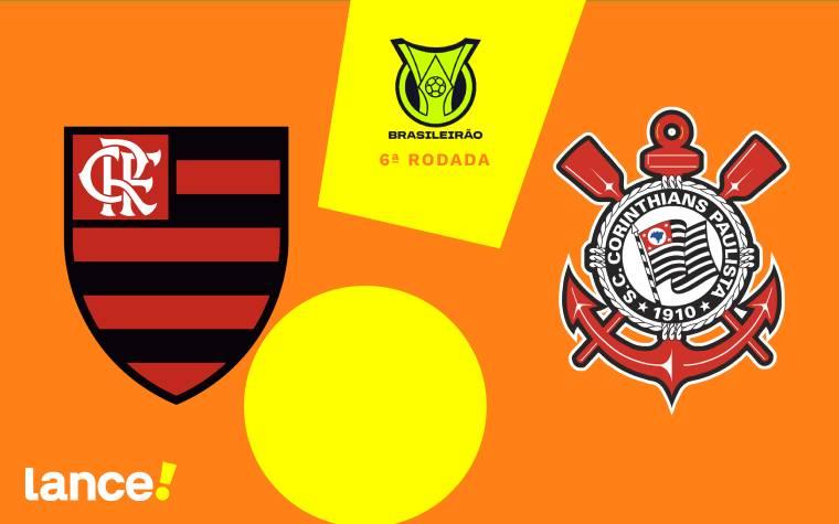 Flamengo x Corinthians: onde assistir ao vivo, horário e escalações