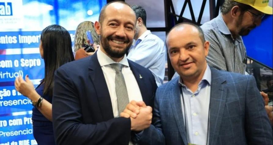 Os dois Secretários do Entorno. Pábio Mossoró e Cristian Viana