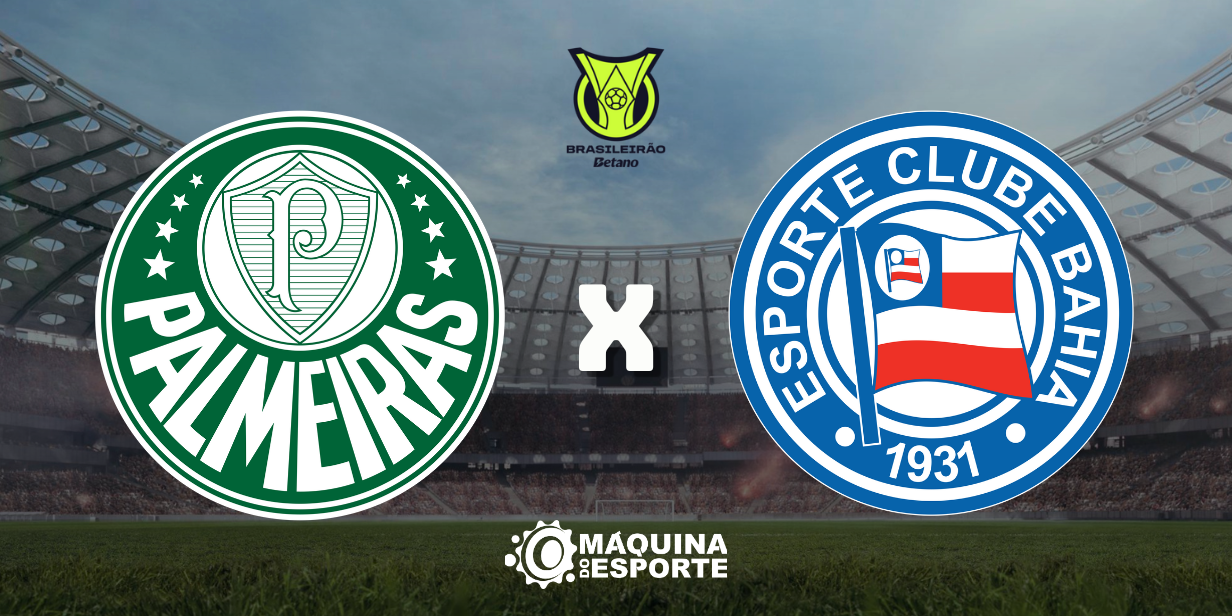 Palmeiras x Bahia: onde assistir ao vivo, horário e escalações