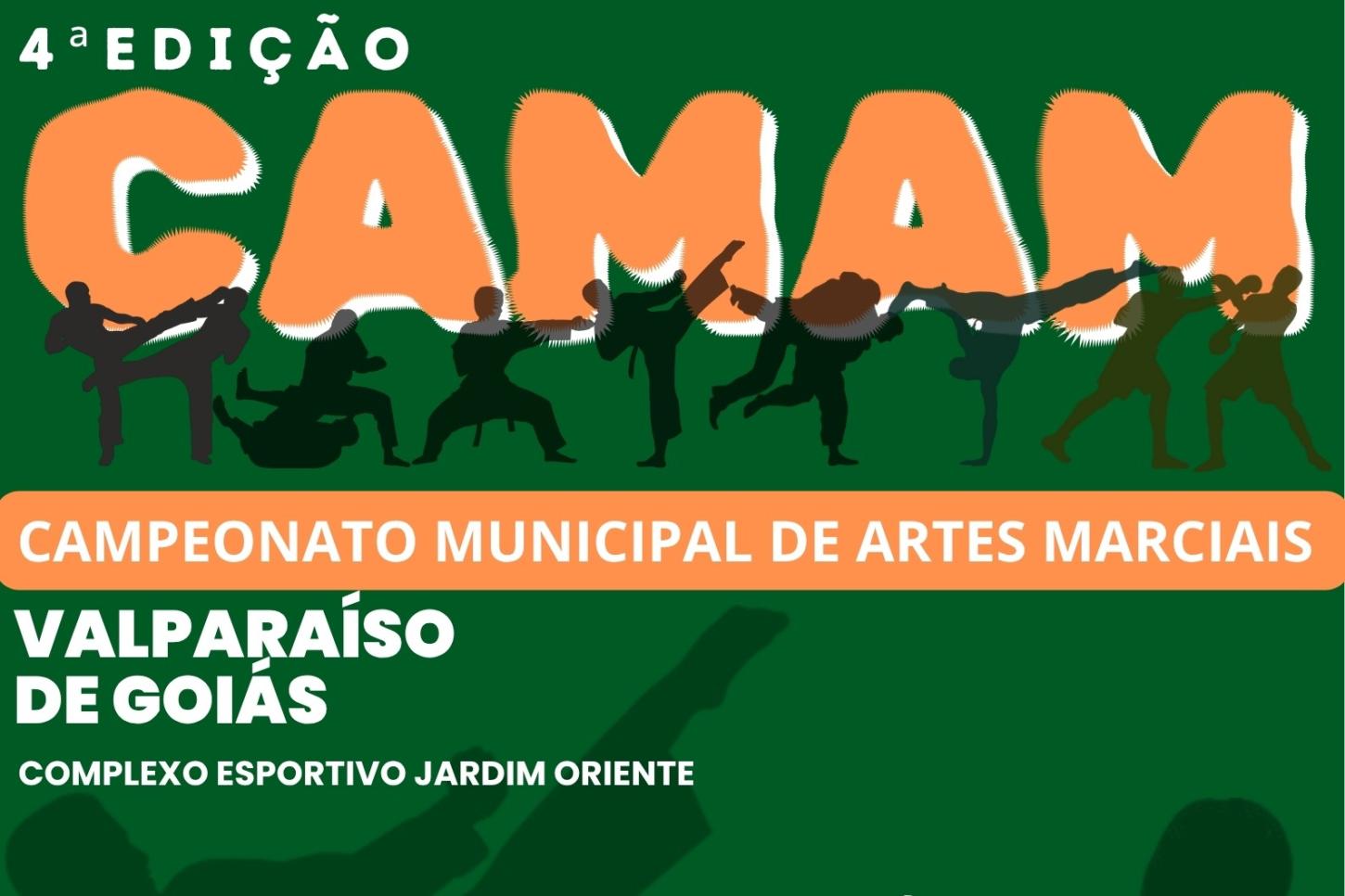 PREFEITURA DE VALPARAÍSO REALIZA A 4ª EDIÇÃO DO CAMPEONATO MUNICIPAL DE ARTES MARCIAIS (CAMAM)